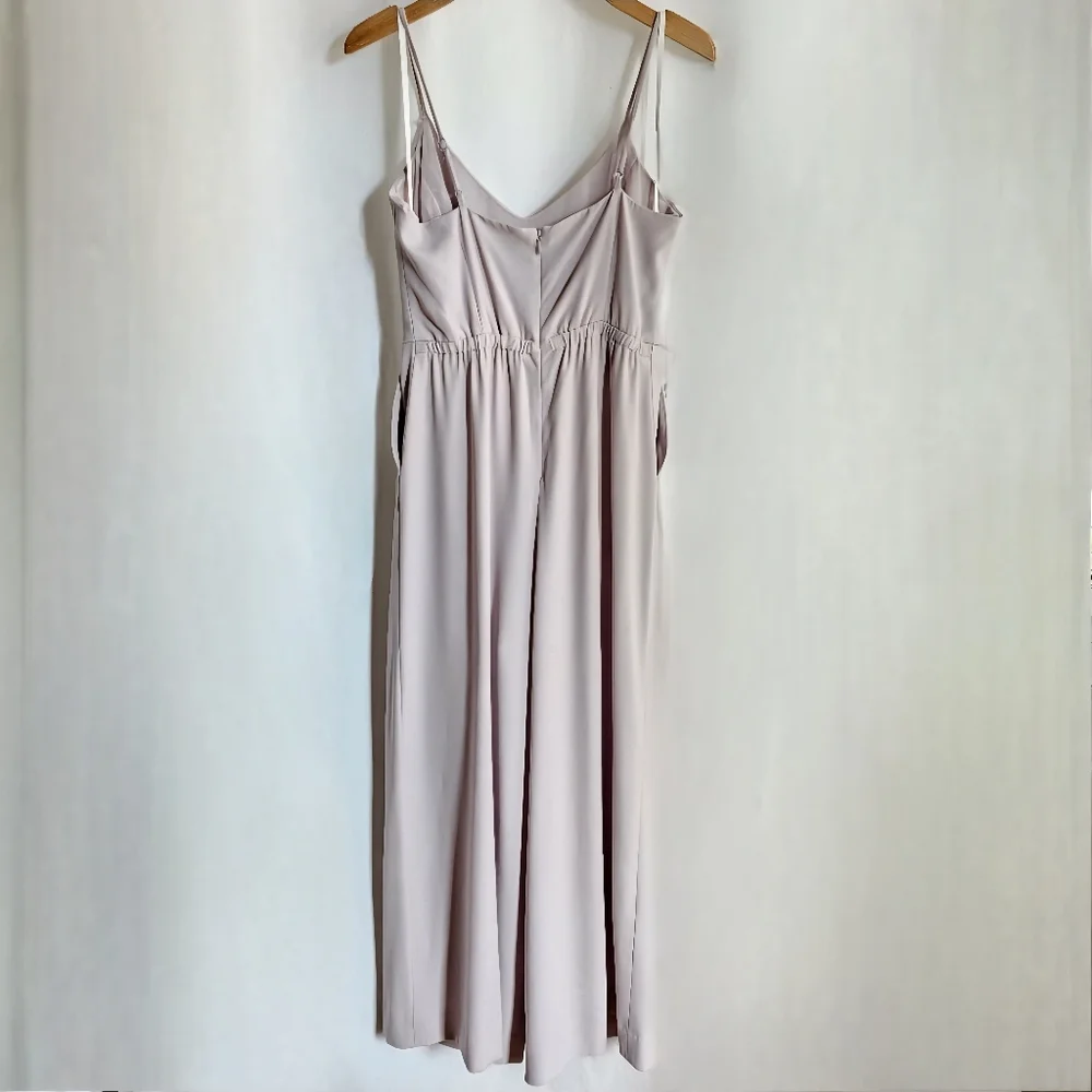 🇨🇦 Aritzia Babaton Light Purple Sleeveless Crepe Jumpsuit - Picture 4 of 14